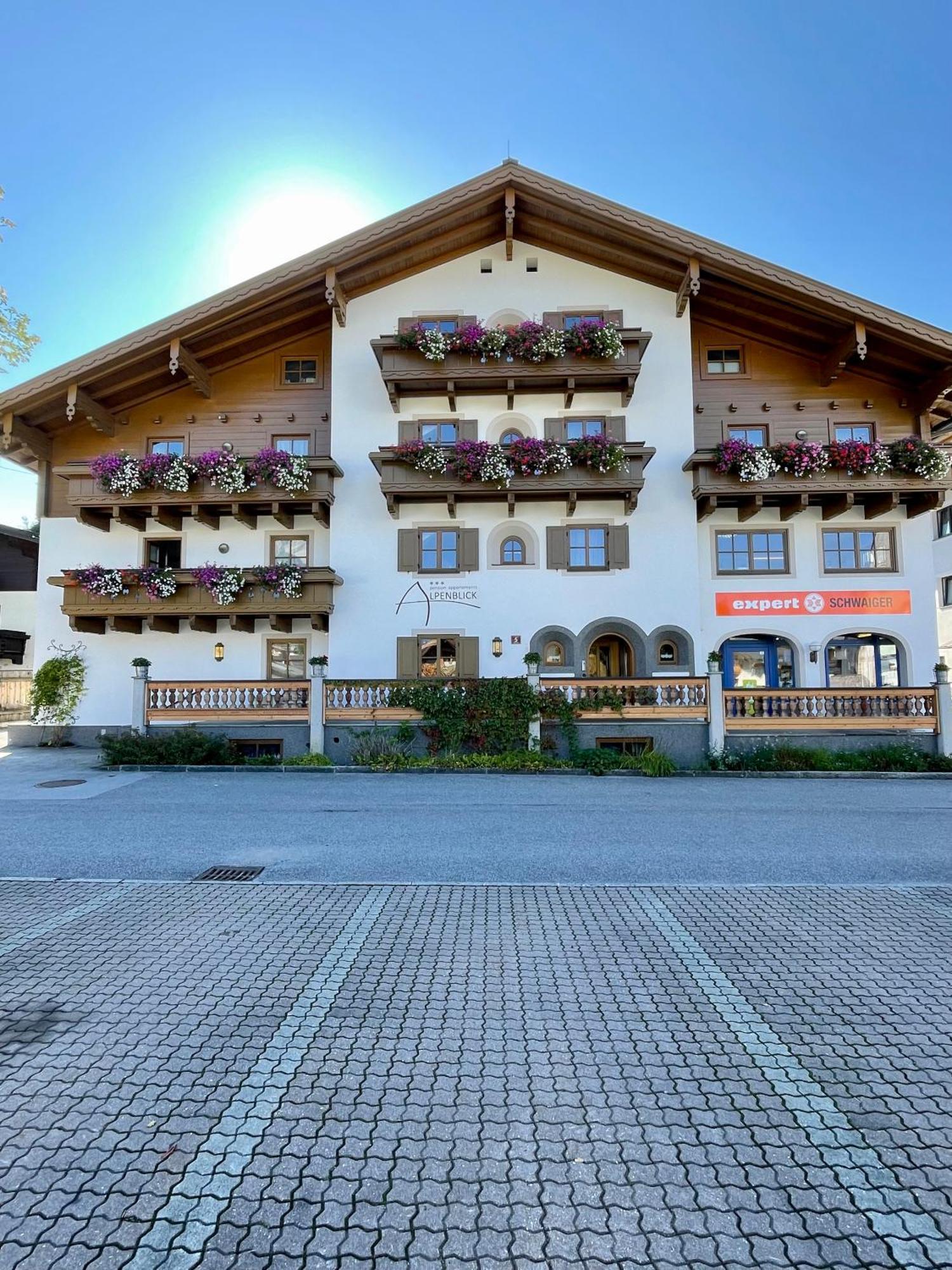 Pension Appartements Alpenblick Maria Alm am Steinernen Meer Dış mekan fotoğraf
